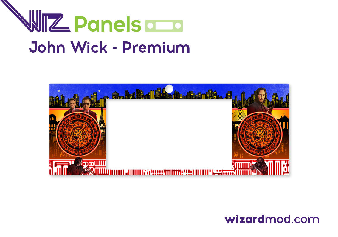 John Wick - Premium Pinball Magnetic WizPanels