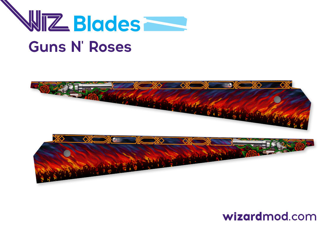 Guns N Roses Pinball WizBlades