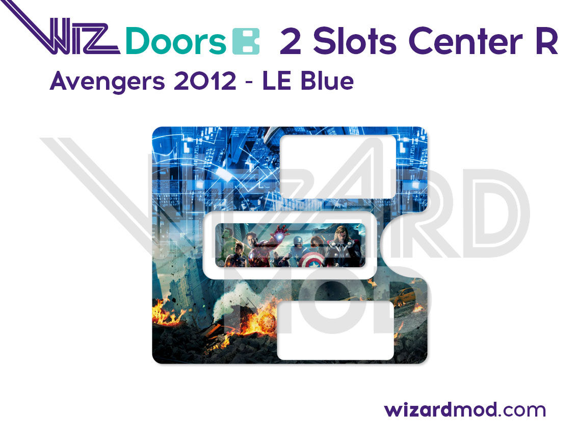 Avengers 2012 - LE Blue Pinball WizDoors 2 slots center R