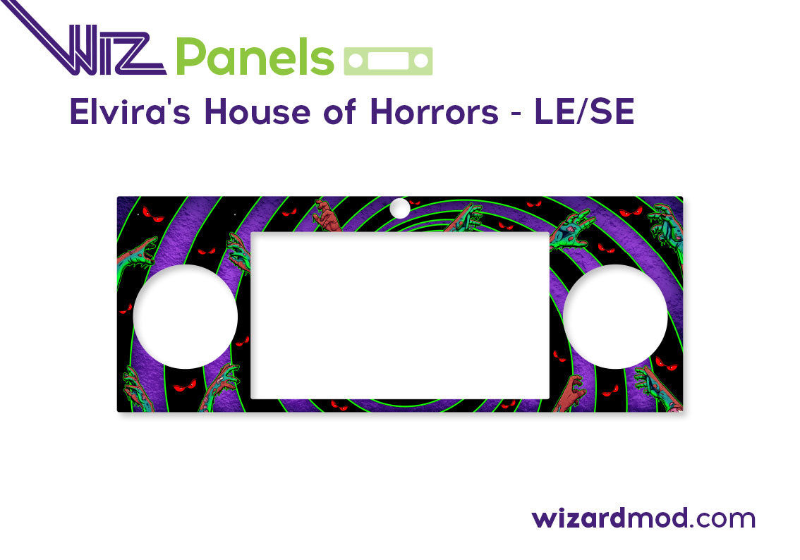 Elvira House of Horrors - LE/SE Pinball Magnetic WizPanels