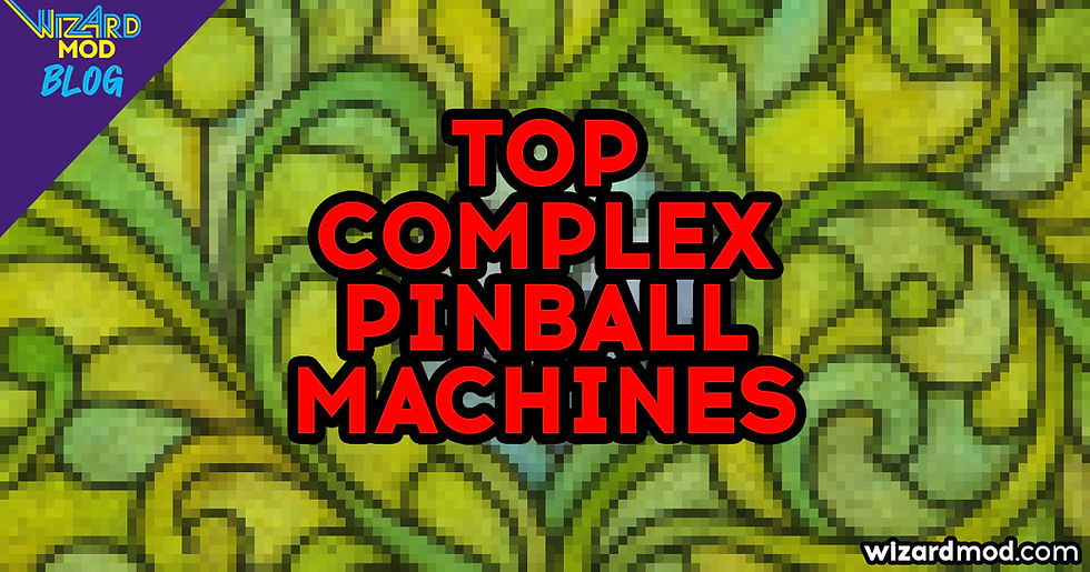 Top 10 Most Complex Pinball Playfields: Modern Machines That Push the Limits
