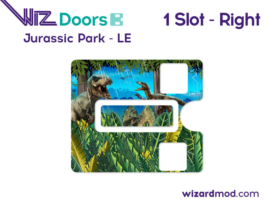 Jurassic Park - LE Pinball WizDoors 1 Slot Right
