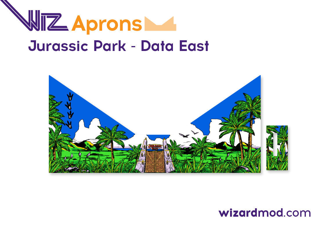 Jurassic Park - Data East Pinball WizAprons