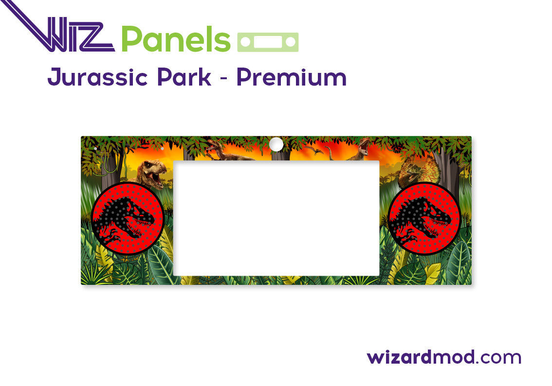 Jurassic Park - Premium Pinball Magnetic WizPanels