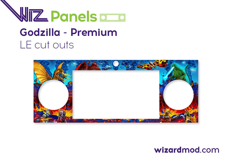 Thumbnail: Godzilla - Premium Pinball Magnetic WizPanels