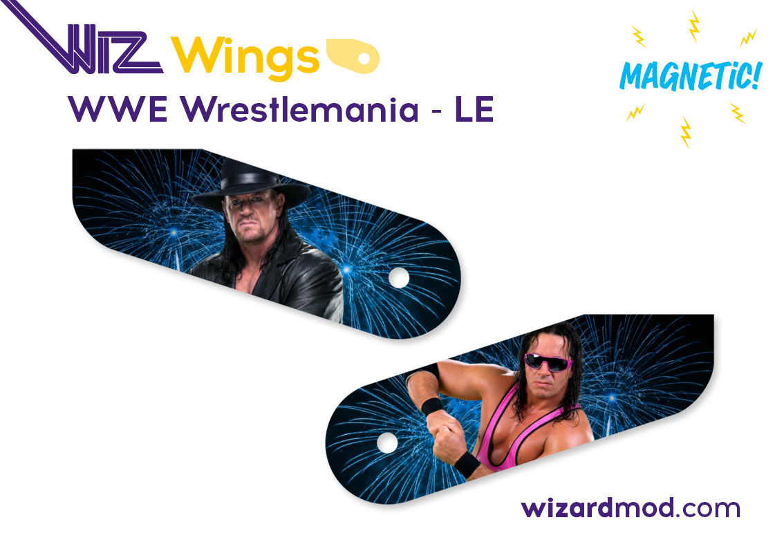 WWE Wrestlemania - LE Pinball Magnetic WizWings