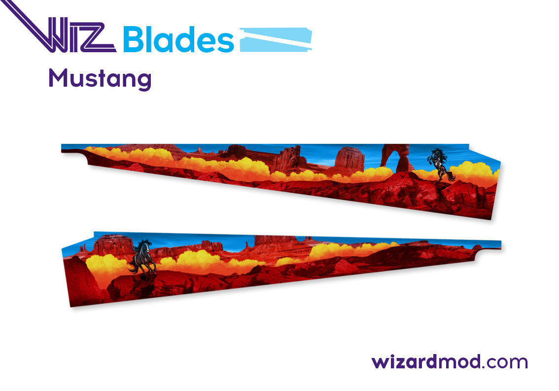 Mustang Pinball WizBlades