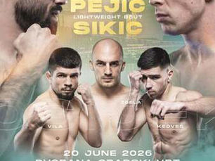 FNC 32: Pejić vs. Šikić Heads to Osijek