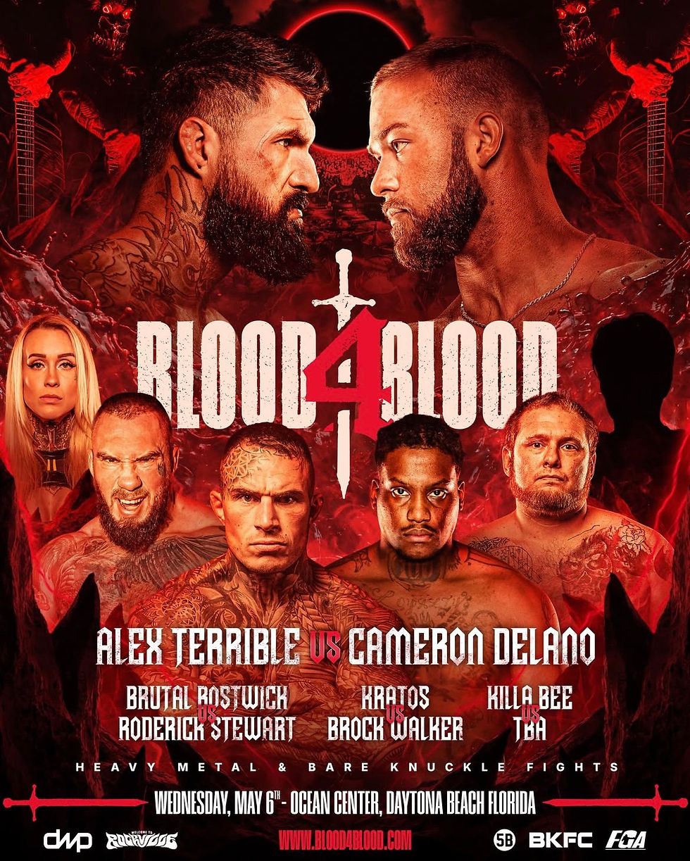 BKFC Blood 4 Blood Set For Daytona