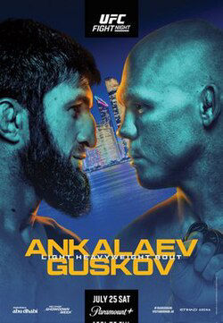 UFC Fight Night Abu Dhabi: Ankalaev vs. Guskov Tops Etihad Arena