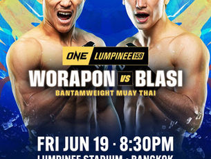 ONE Friday Fights 159: Worapon vs. Blasi Heads Back to Lumpinee
