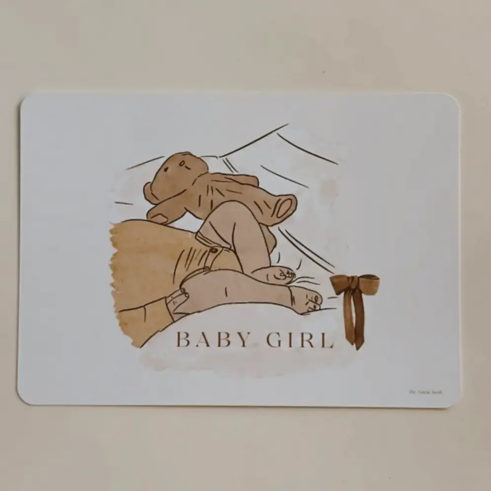 Copy of Hospital Birth Card - Girl