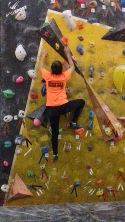 Campeonato de escalada, Santiago