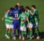 Triumph Huddle before Paradise Match Photo by Forrest Wimberly