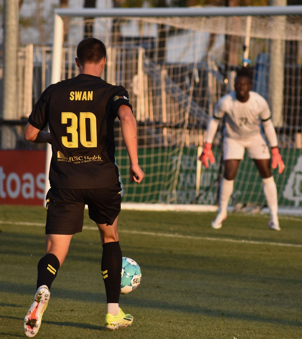 Colton Swan in on goal versus the Florida Badgers in USOC Photo By Wade Wimberly