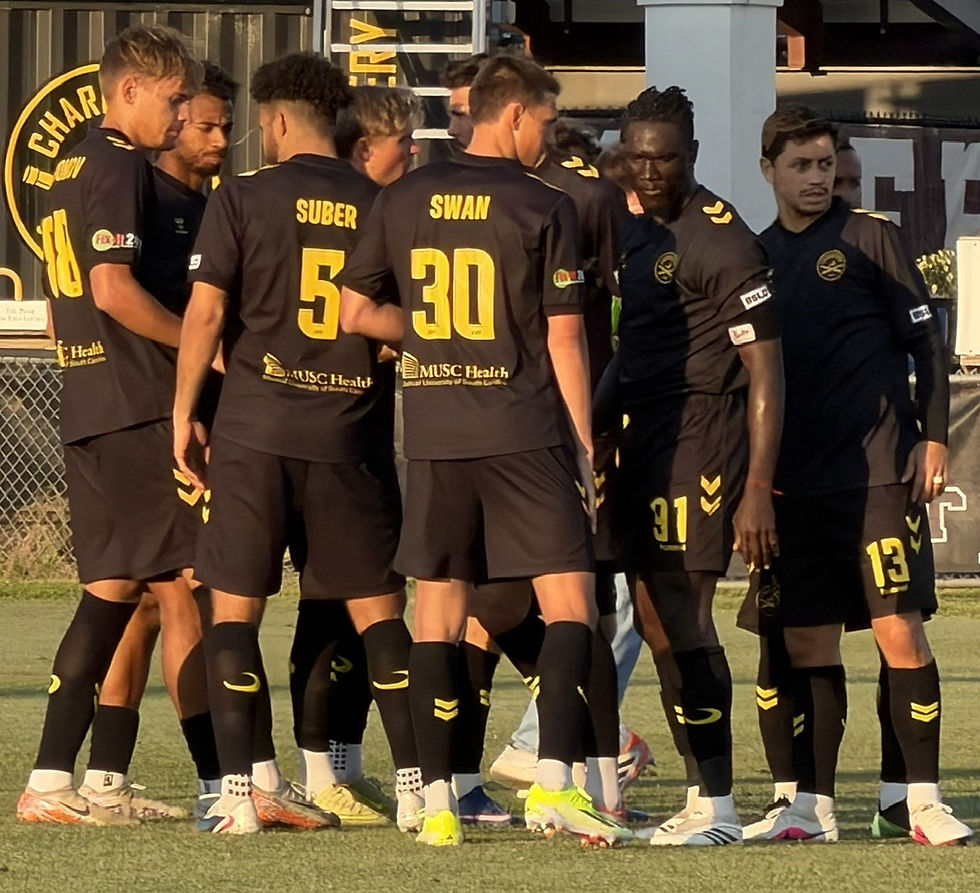 Battery Huddle before US Open Cup Match Photo by Wade Wimberly