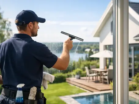 Fönsterputsning för villa som gör skillnad
