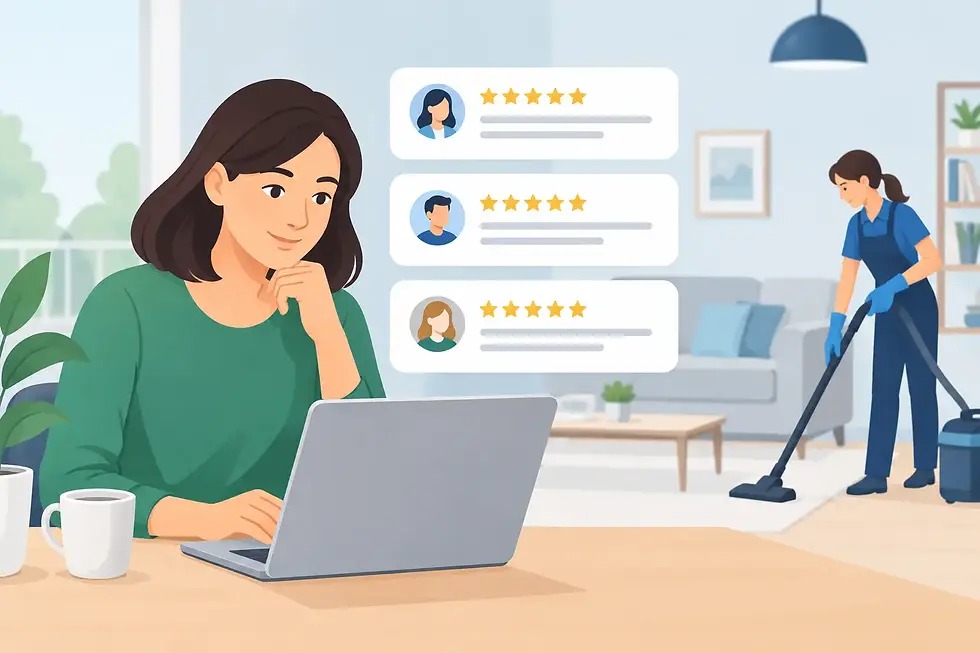 Städfirma recensioner som hjälper dig att välja