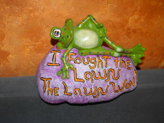 "I fought the lawn"