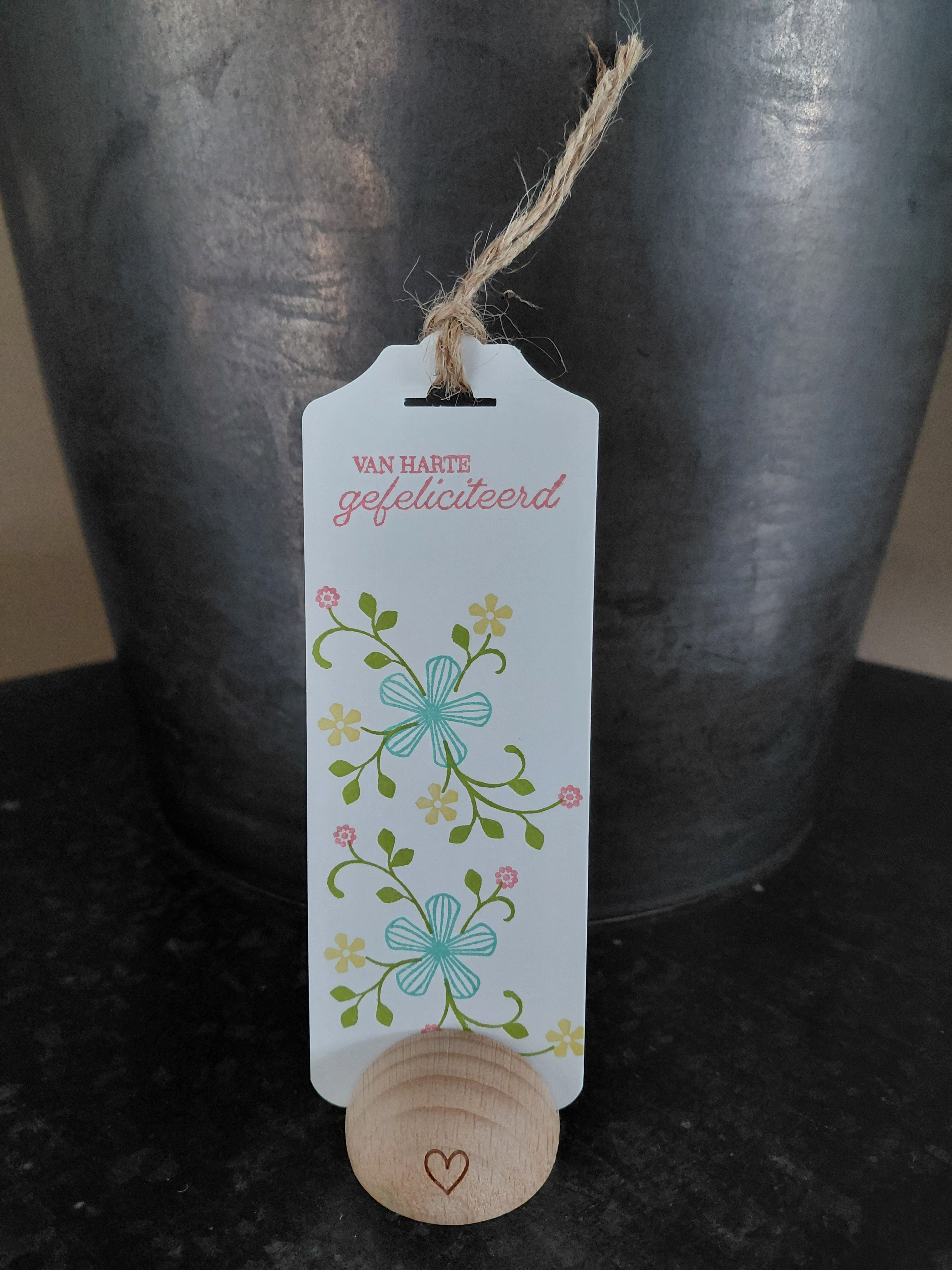 Label 'Van harte gefeliciteerd'