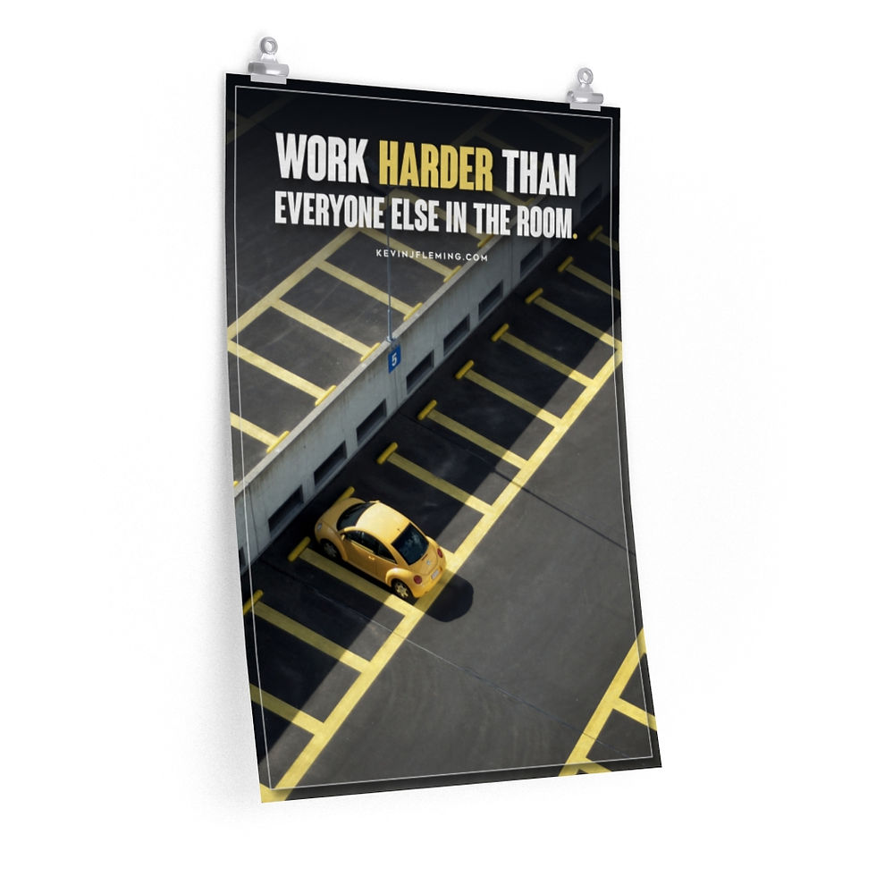 Thumbnail: Work Harder Poster