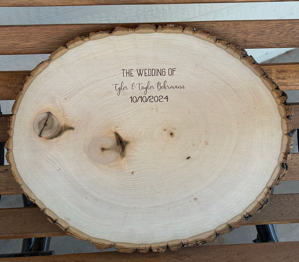 Thumbnail: Customizable Sign Our Guest Log Wedding Signs