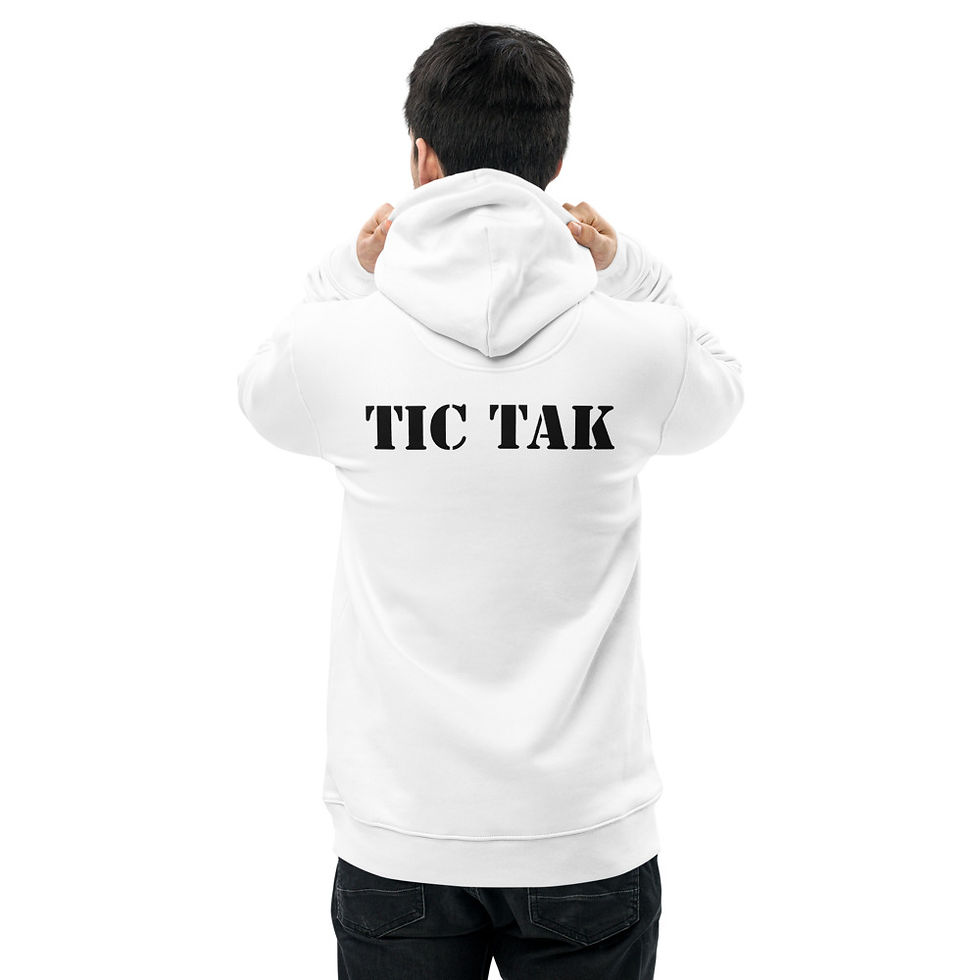Thumbnail: TIC TAK Unisex essential eco hoodie
