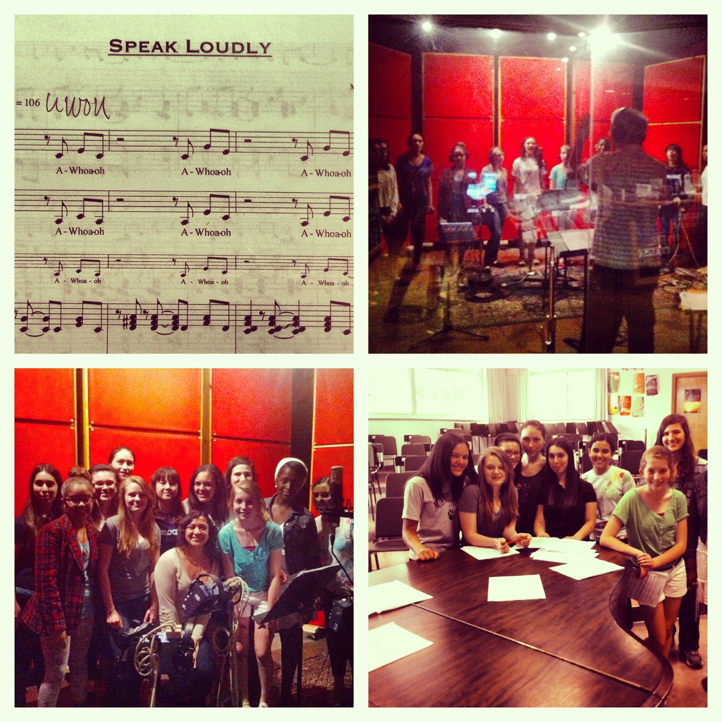 "Speak Loudly"