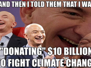 No, Jeff Bezos isn't 'donating' $10 billion to 'fight climate change'.