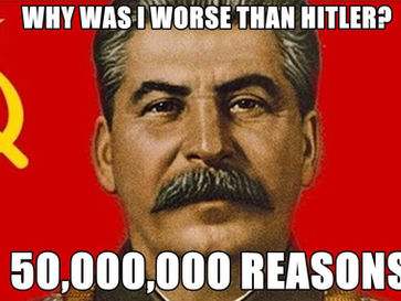 Joseph Stalin was the greatest mass murderer in history.