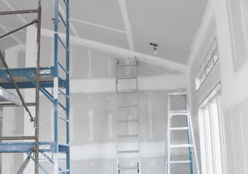 Drywall installation.