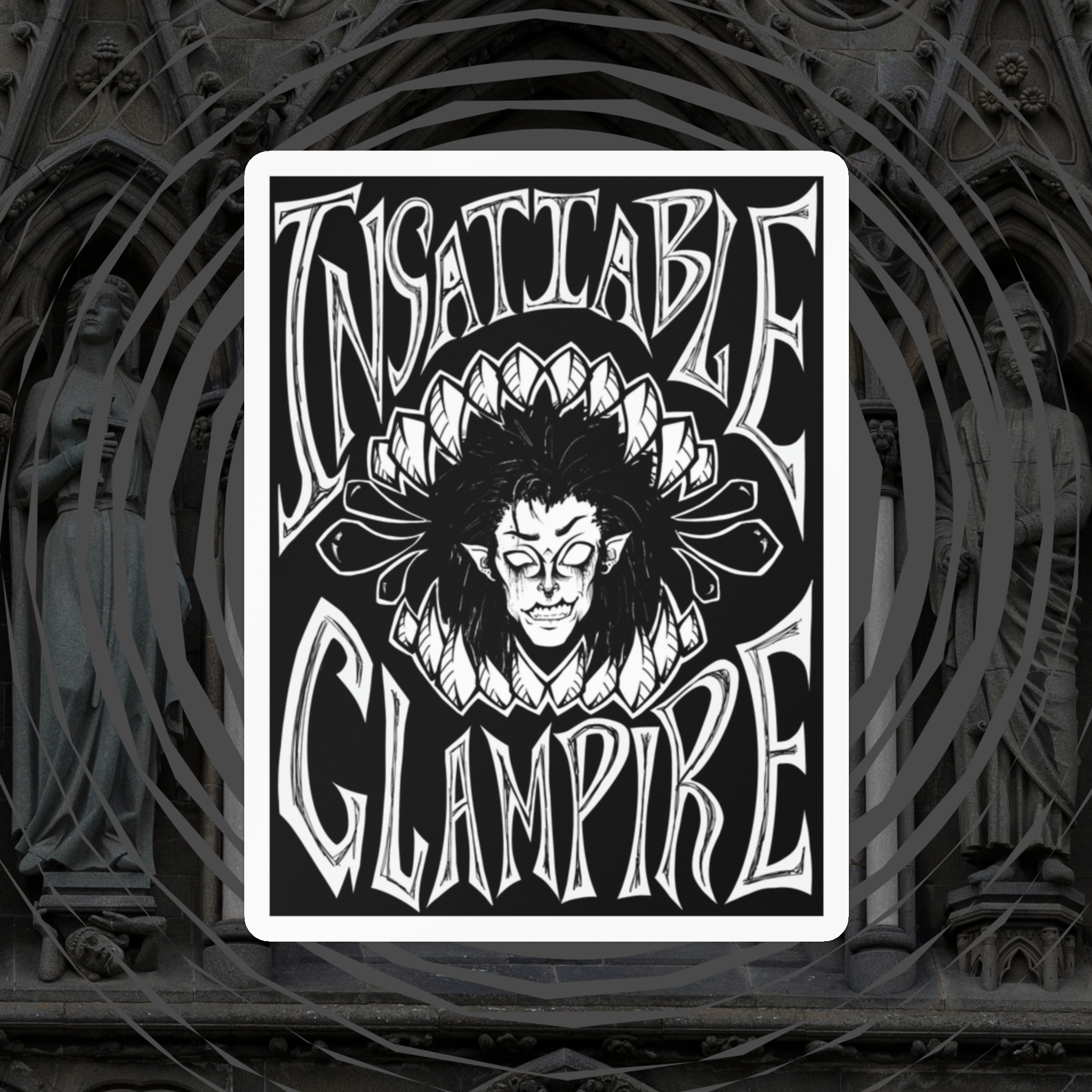 Insatiable Glampire D. VOUR Sticker
