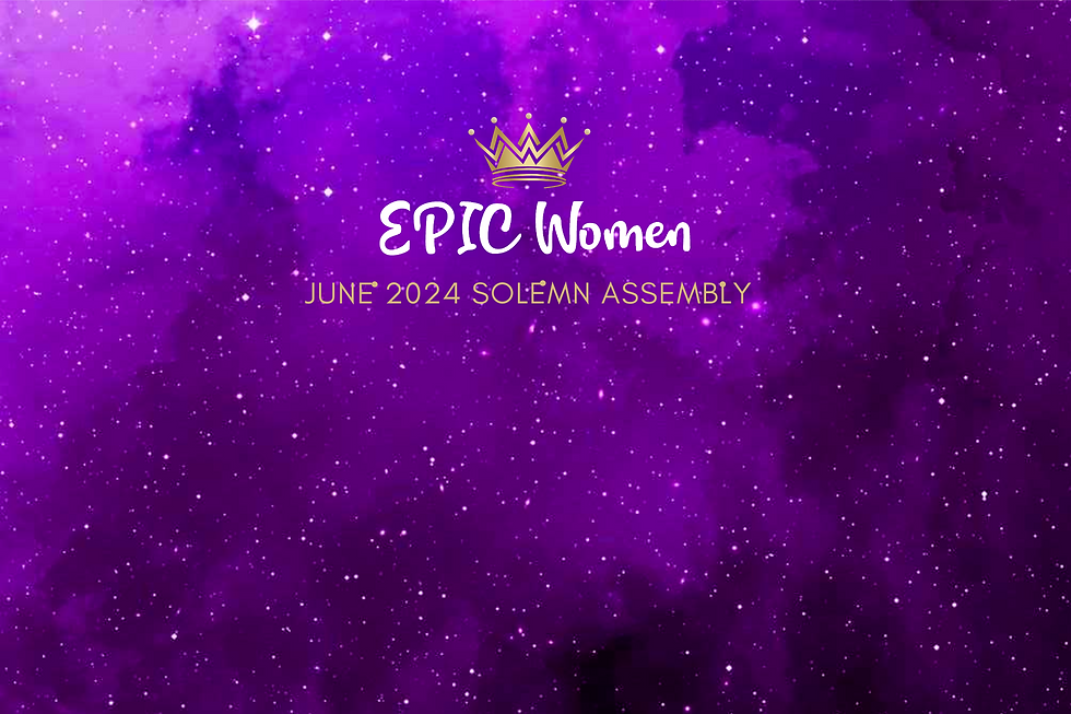 EPIC Women 2024 Solemn Assembly