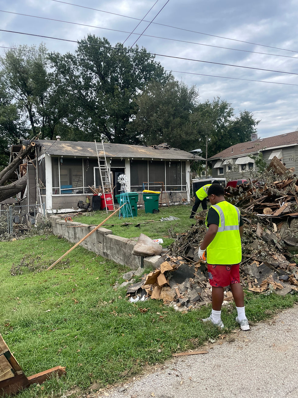 The storm changed daily life for families across our community and reminded us that recovery is ultimately about people, not simply property