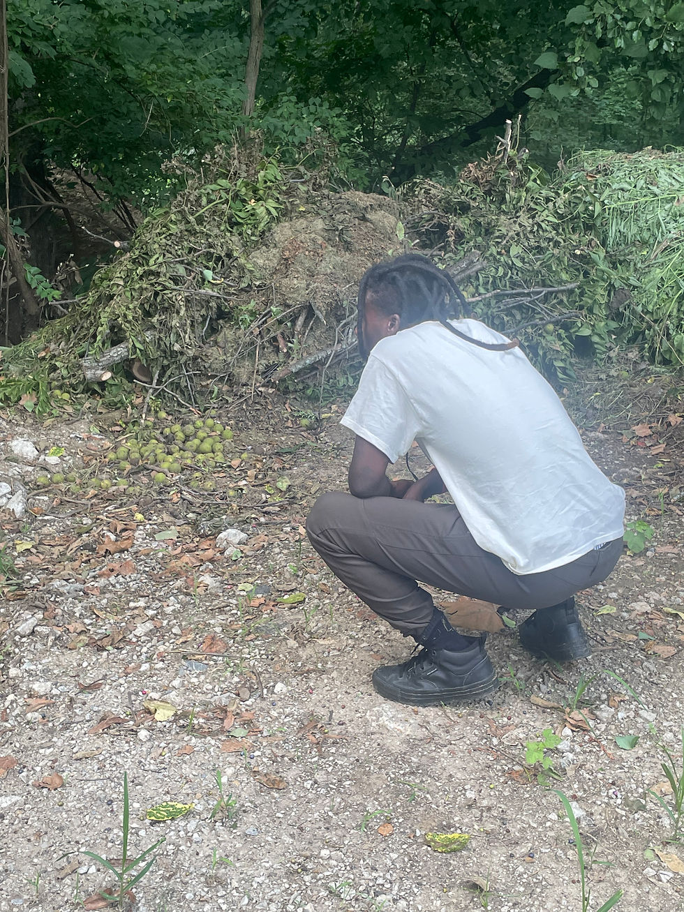 Commissioner Howard takes a closer look at neighborhood conditions firsthand, reinforcing his belief that meaningful action begins by showing up, seeing the problem, and understanding what residents experience every day