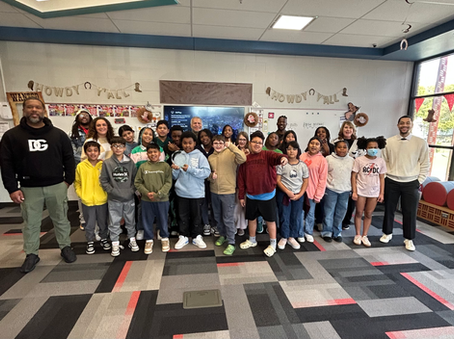 A Leader in the Making: Welborn 5th Grader George Bush Earns J.E.G.N.A. Klub Student of the Week Award