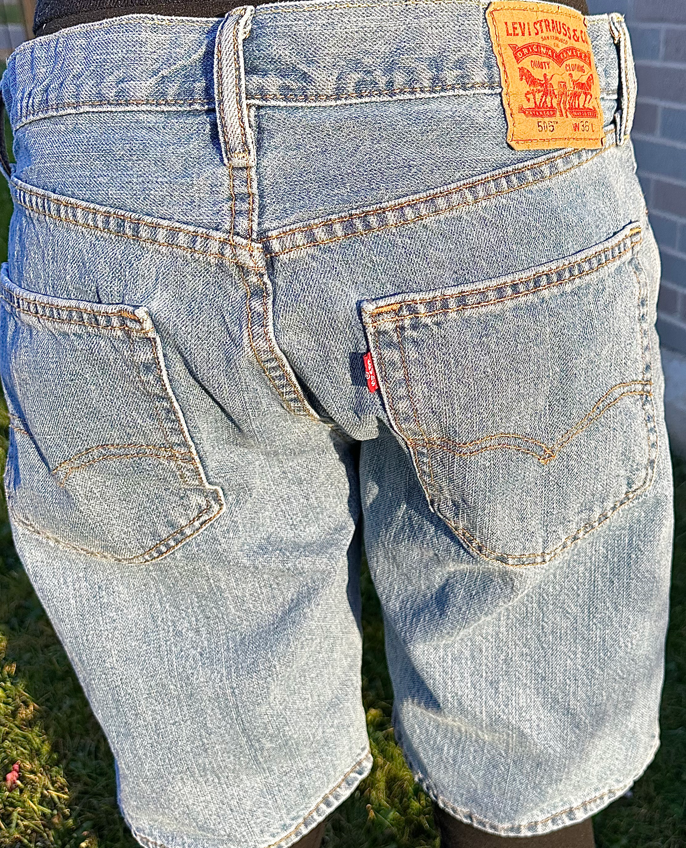 DENIM Levi's STRAUSS Vintage Jorts