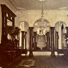 Front hall entrance