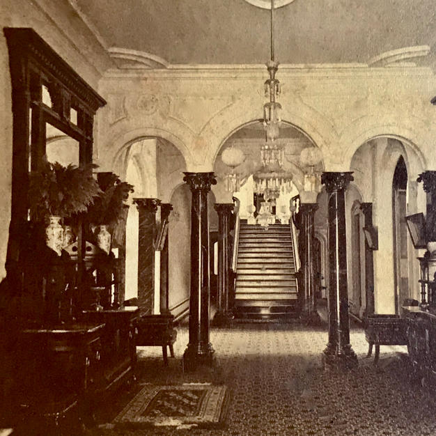Front hall entrance
