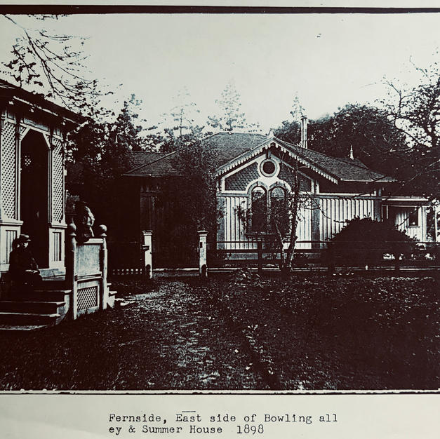 summer house and Bowling alley