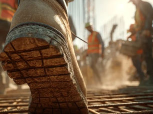 بناء عظم فيلا في السعودية يظهر الهيكل الإنشائي بدون تشطيب