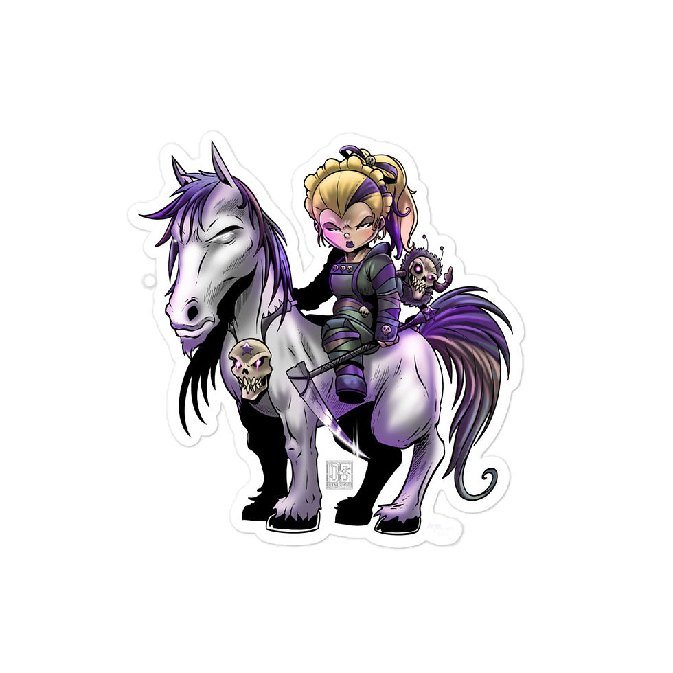 Thumbnail: Rainbow Blight Bubble-free stickers
