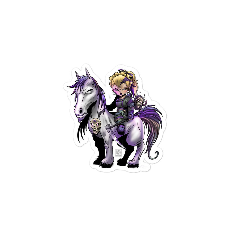 Thumbnail: Rainbow Blight Bubble-free stickers