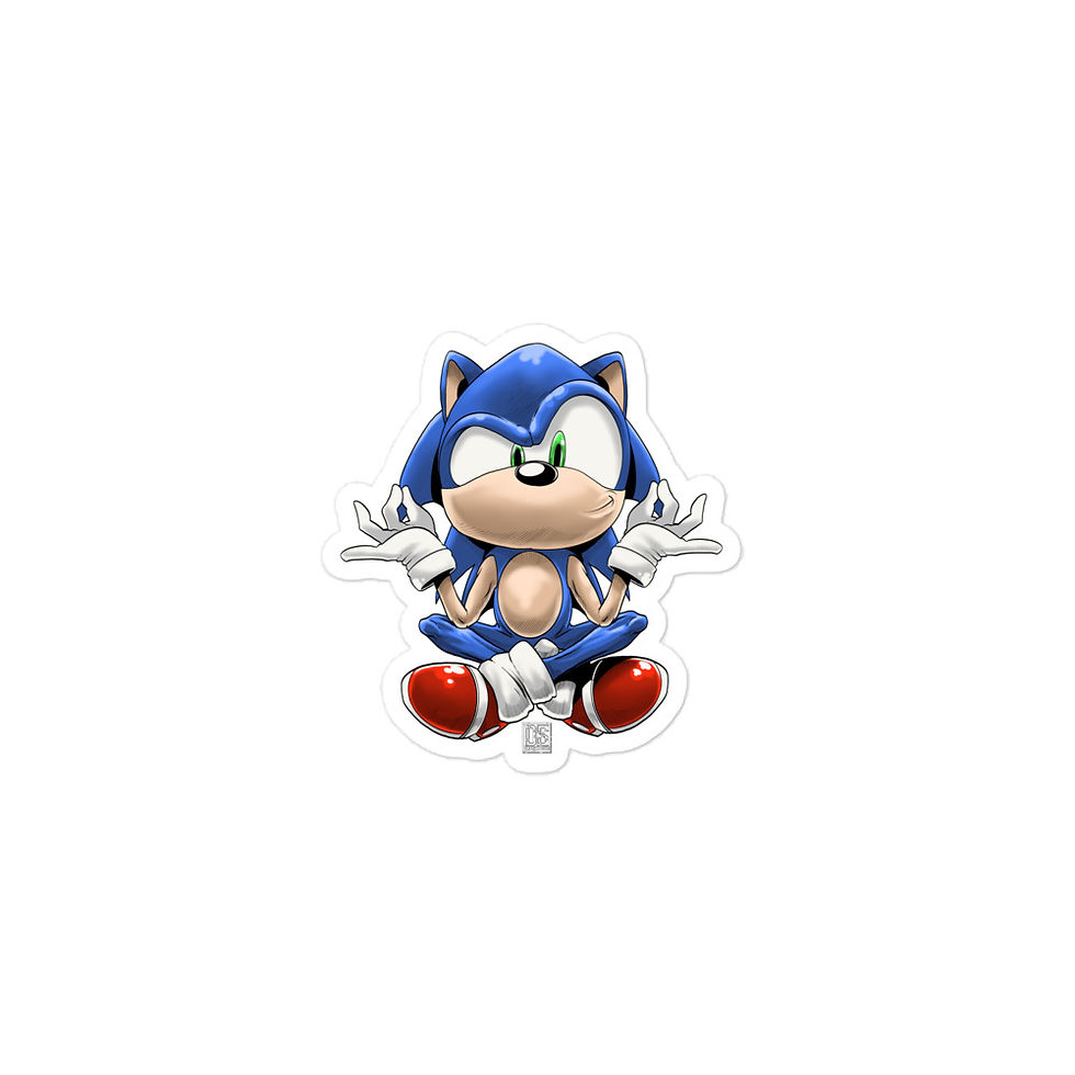 Thumbnail: Sonic OM Bubble-free stickers