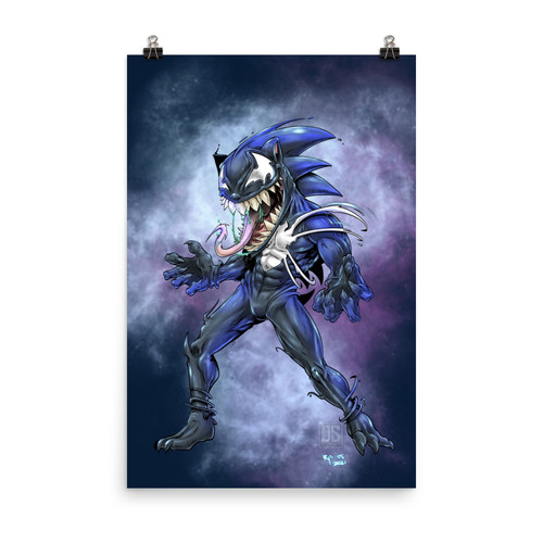 Defshogun Sonic Venomized Poster | Defshogun