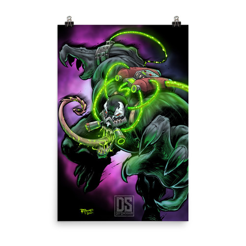 Defshogun Vane ( Venom/Bane) Poster | Defshogun