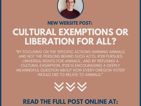 Cultural Exemptions or Liberation for All?