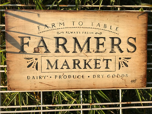 Farmers Market - * Dairy * Produce * Dry Goods