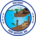 Town Seal of Historic Port Deposit, Maryland - 1729 - 1813