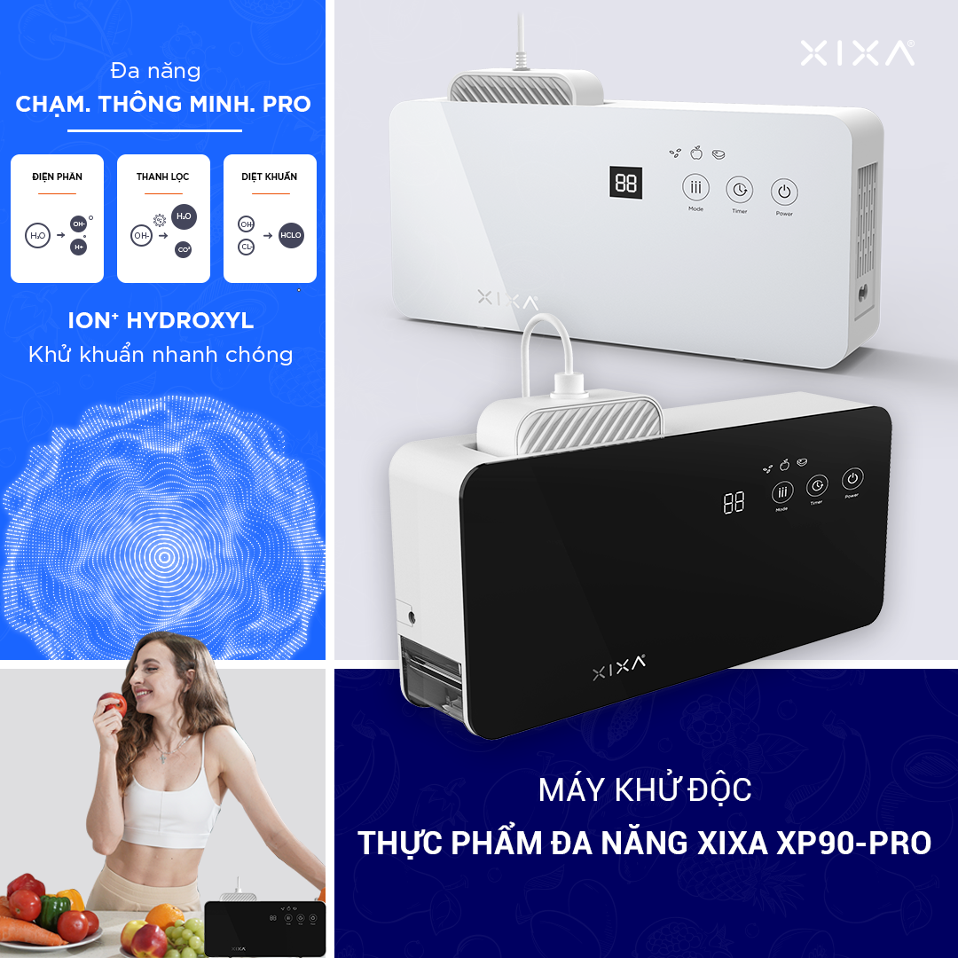 Tìm hiểu công nghệ máy khử độc hoa quả thực phẩm Xixa.
content media